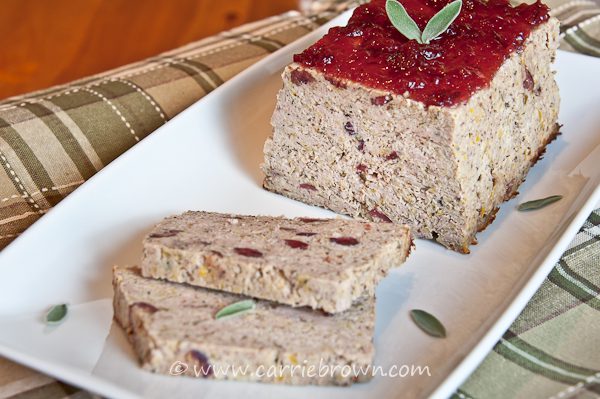 Turkey & Cranberry Meatloaf  |  Carrie Brown